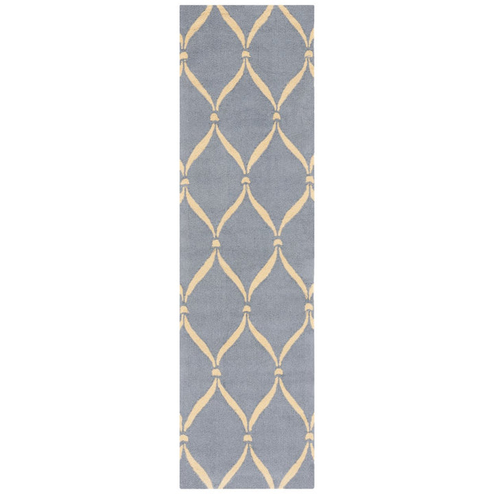 SAFAVIEH Four Seasons FRS242G Light Blue / Ivory Rug Image 1