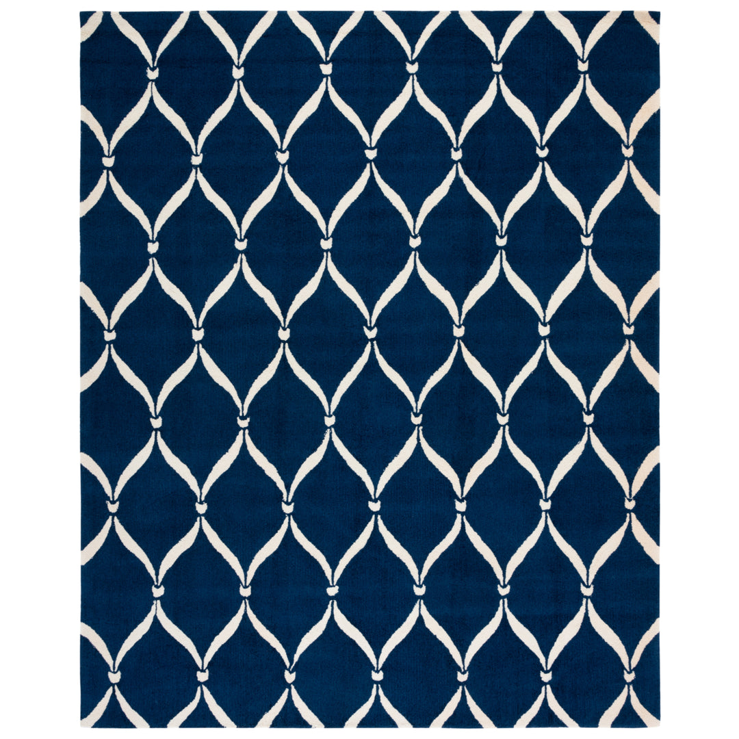 SAFAVIEH Four Seasons FRS242H Navy / Ivory Rug Image 1