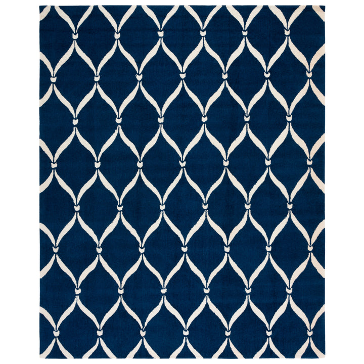 SAFAVIEH Four Seasons FRS242H Navy / Ivory Rug Image 1