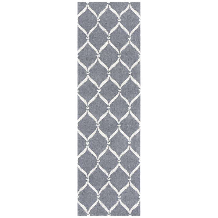 SAFAVIEH Four Seasons FRS242B Grey / Ivory Rug Image 3