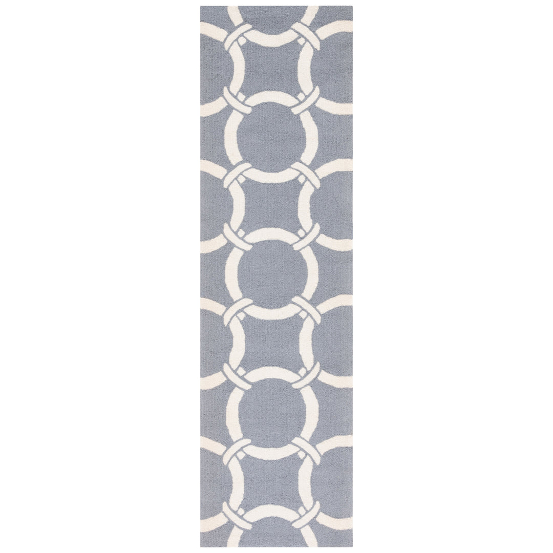 SAFAVIEH Four Seasons FRS243B Grey / Ivory Rug Image 3