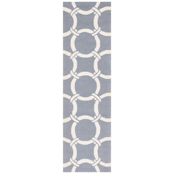 SAFAVIEH Four Seasons FRS243B Grey / Ivory Rug Image 3