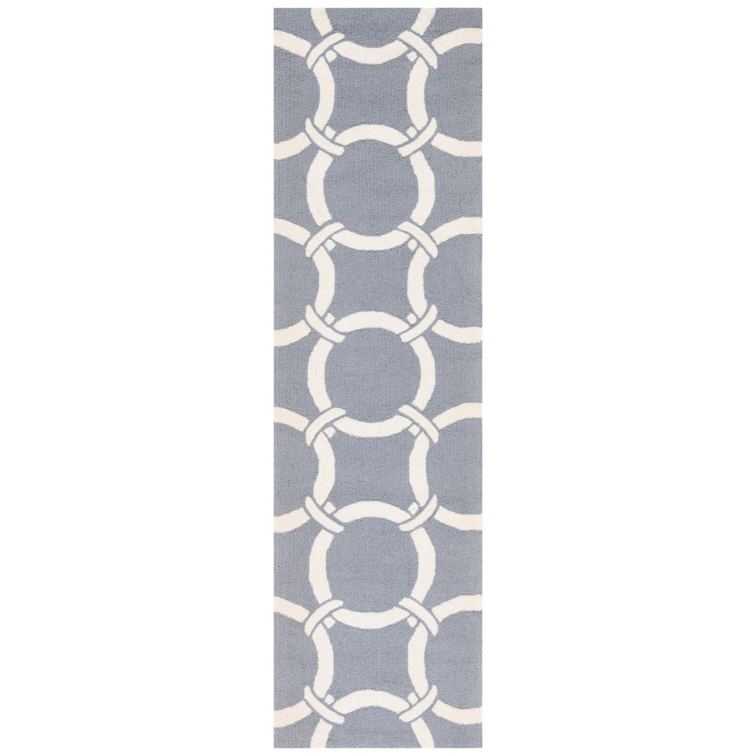 SAFAVIEH Four Seasons FRS243B Grey / Ivory Rug Image 1