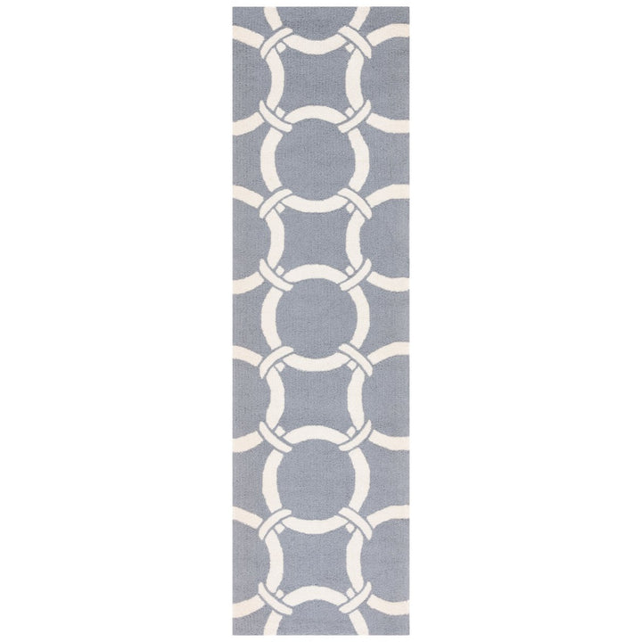 SAFAVIEH Four Seasons FRS243B Grey / Ivory Rug Image 1