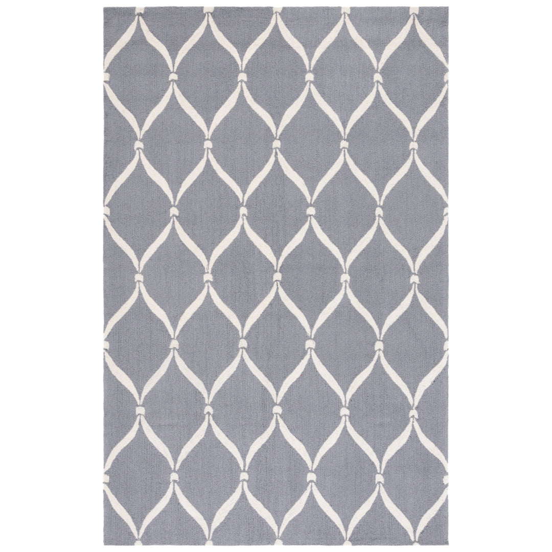 SAFAVIEH Four Seasons FRS242B Grey / Ivory Rug Image 7