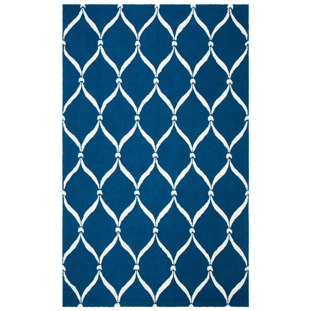 SAFAVIEH Four Seasons FRS242H Navy / Ivory Rug Image 1