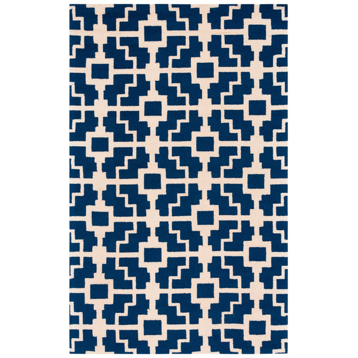 SAFAVIEH Four Seasons FRS245H Navy / Ivory Rug Image 1