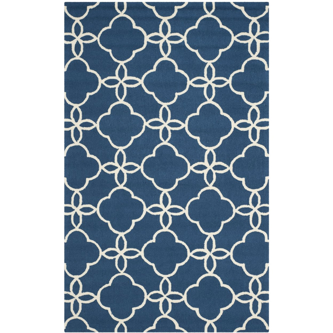 SAFAVIEH Four Seasons FRS246H Navy / Ivory Rug Image 1