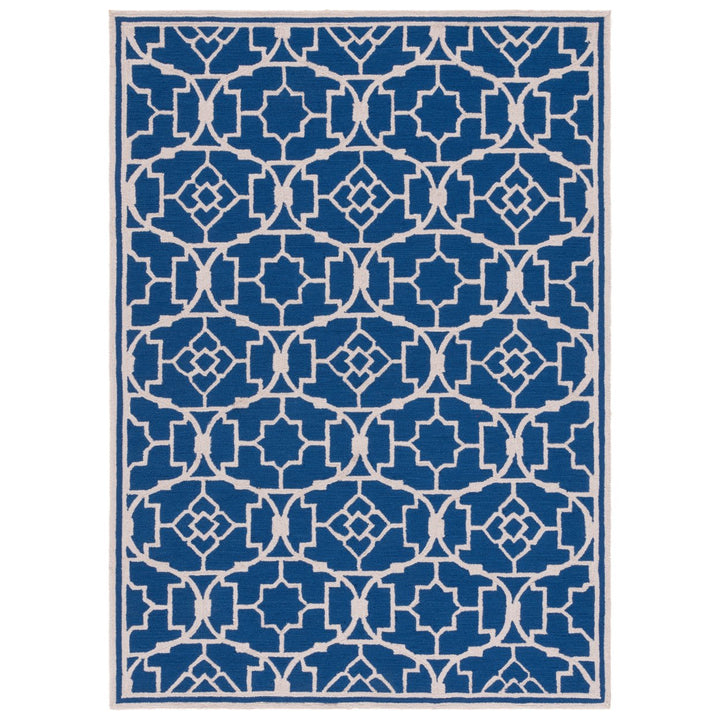 SAFAVIEH Four Seasons FRS397B Navy / Ivory Rug Image 1