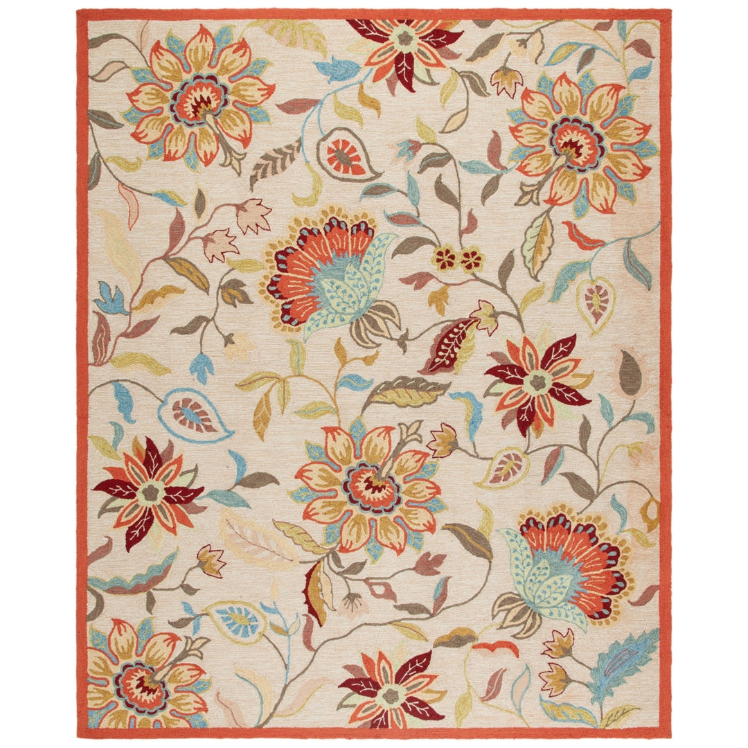 SAFAVIEH Four Seasons FRS435A Ivory / Rust Rug Image 1