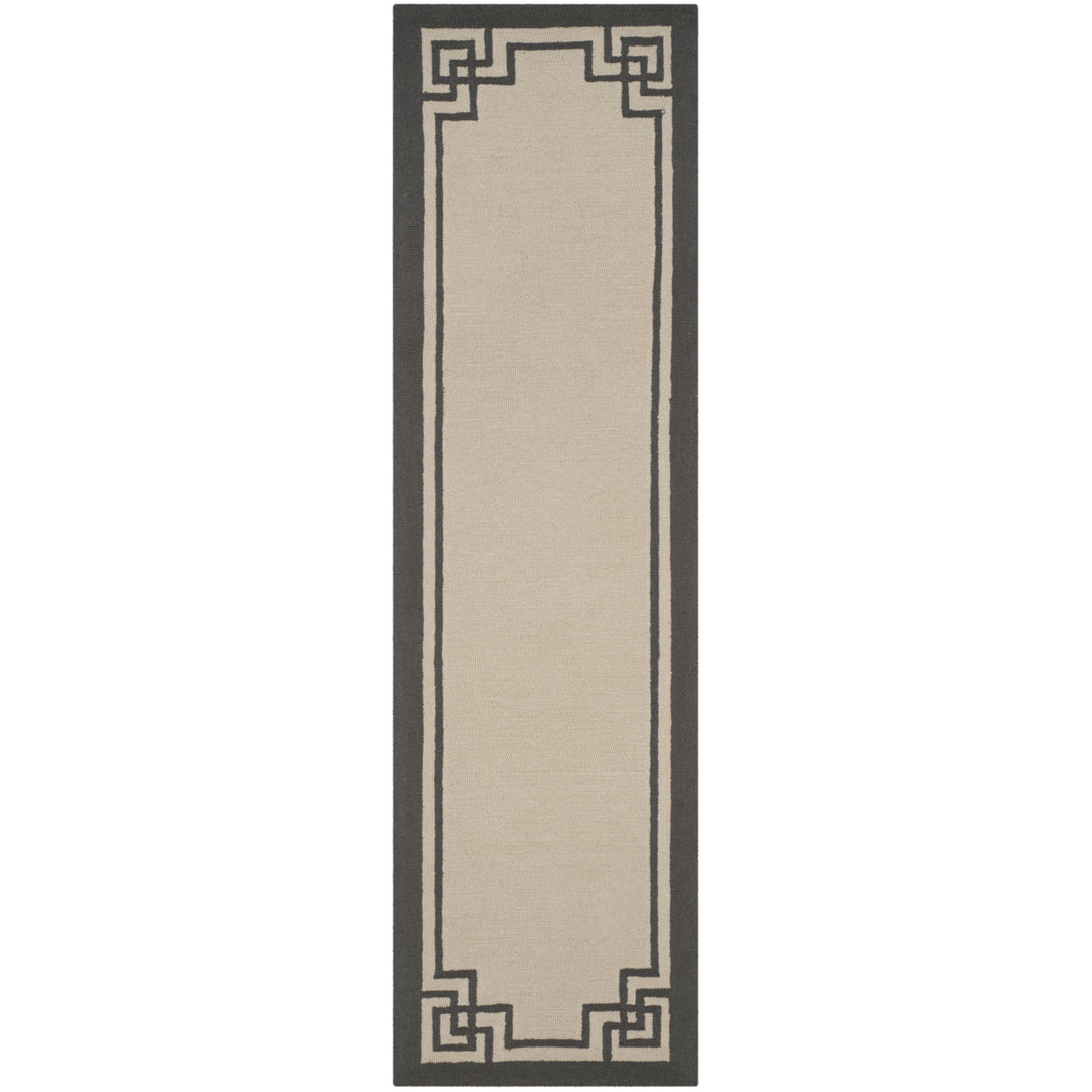 SAFAVIEH Four Seasons FRS461T Ivory / Charcoal Rug Image 3