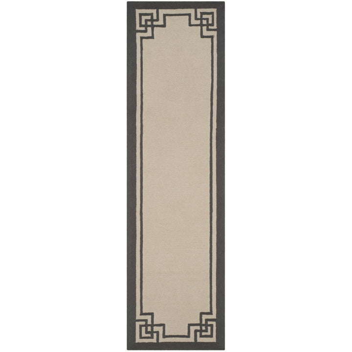 SAFAVIEH Four Seasons FRS461T Ivory / Charcoal Rug Image 3