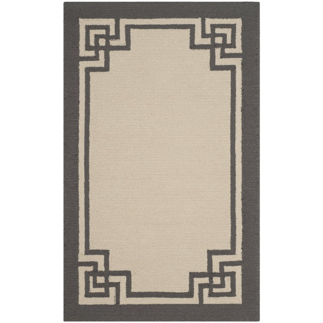 SAFAVIEH Four Seasons FRS461T Ivory / Charcoal Rug Image 7