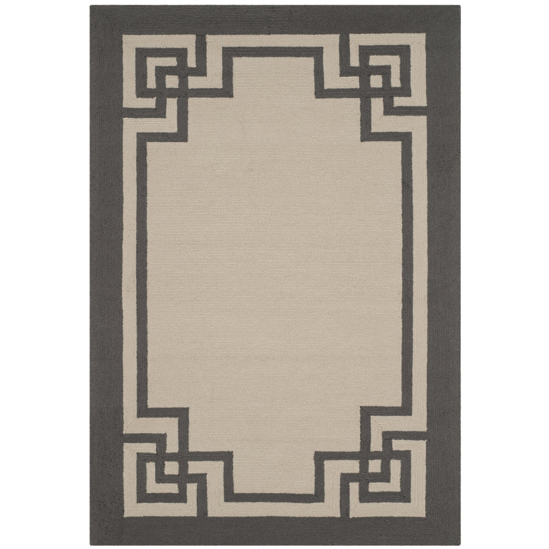SAFAVIEH Four Seasons FRS461T Ivory / Charcoal Rug Image 8