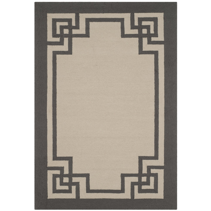 SAFAVIEH Four Seasons FRS461T Ivory / Charcoal Rug Image 8
