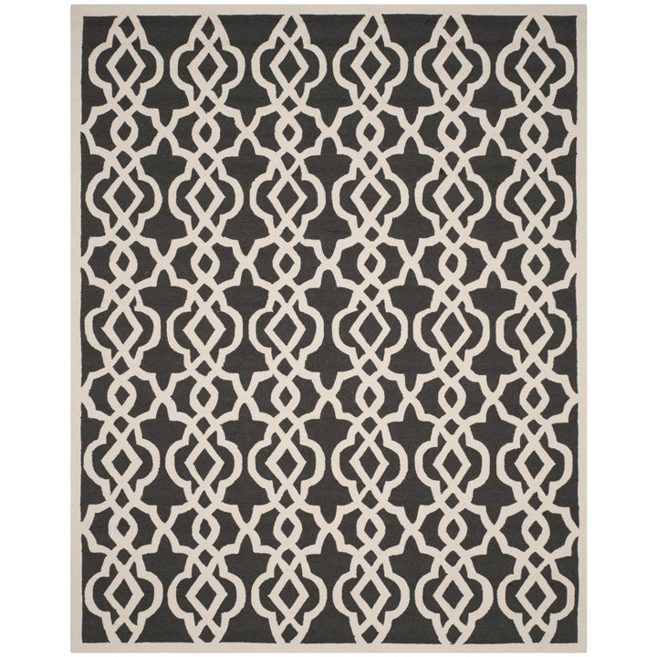 SAFAVIEH Four Seasons FRS466E Anthracite / Ivory Rug Image 1