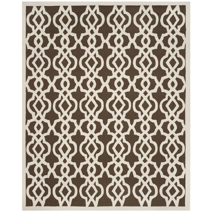 SAFAVIEH Four Seasons FRS466B Mocha / Ivory Rug Image 1