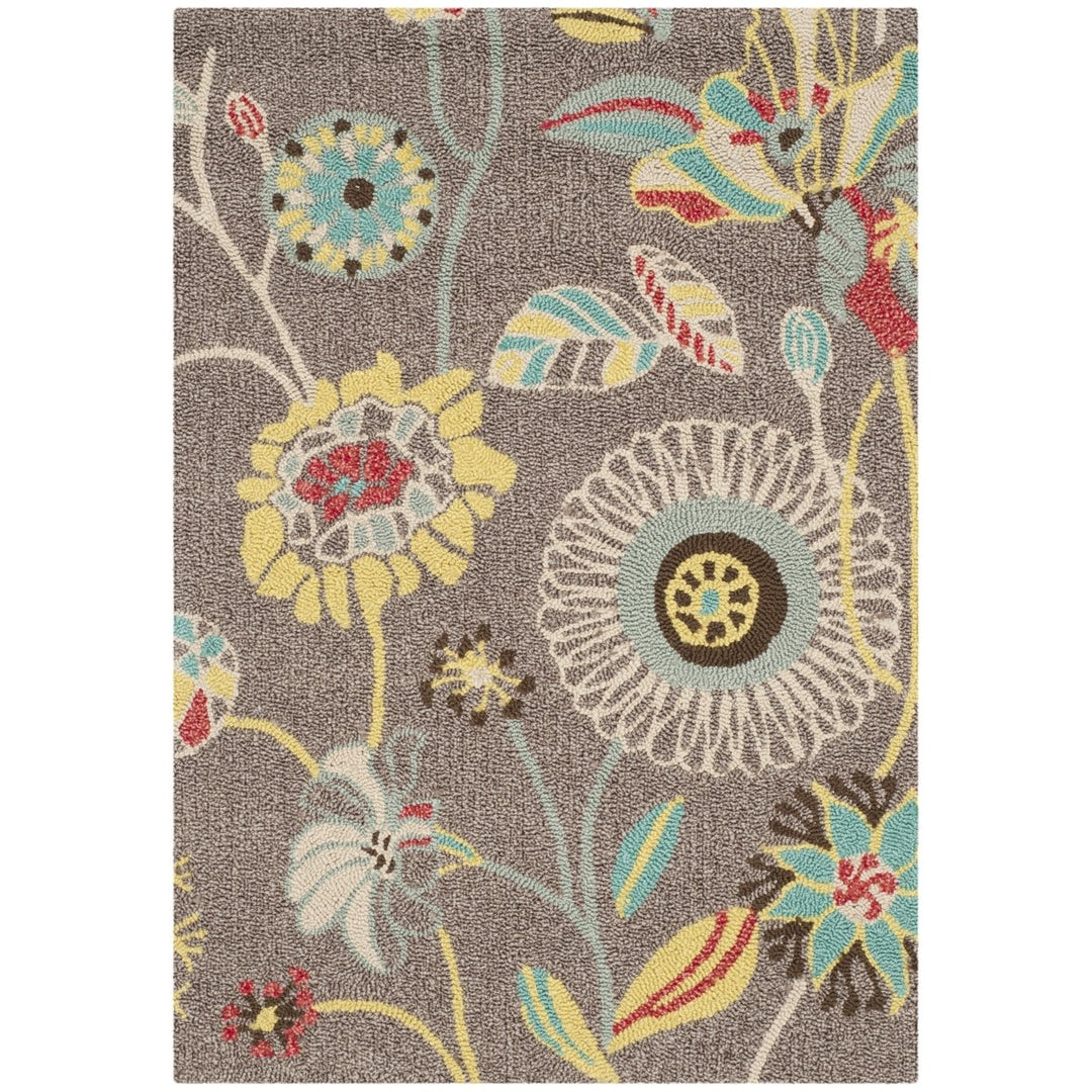 SAFAVIEH Four Seasons FRS482A Grey / Blue Rug Image 2