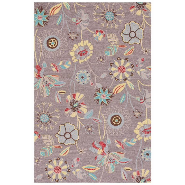 SAFAVIEH Four Seasons FRS482A Grey / Blue Rug Image 4