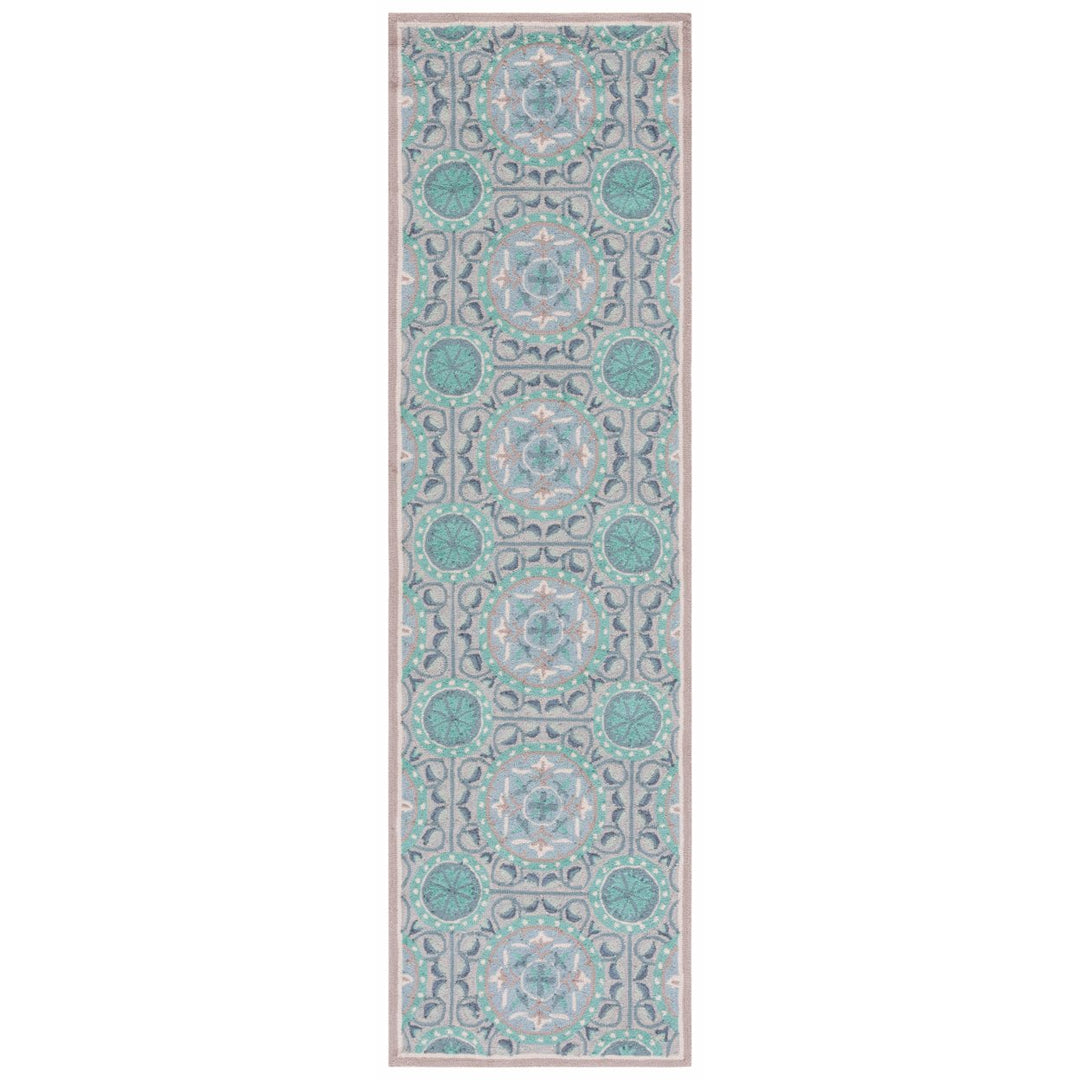 SAFAVIEH Four Seasons FRS485D Mint / Aqua Rug Image 3