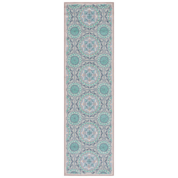 SAFAVIEH Four Seasons FRS485D Mint / Aqua Rug Image 3