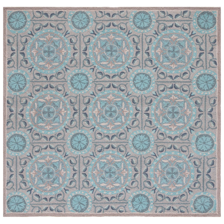 SAFAVIEH Four Seasons FRS485D Mint / Aqua Rug Image 6