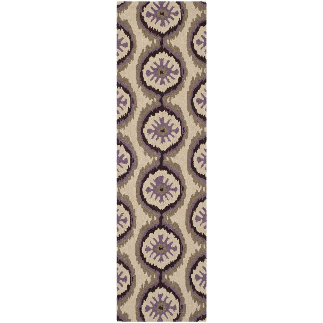 SAFAVIEH Four Seasons FRS486B Beige / Purple Rug Image 3