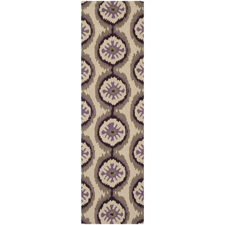 SAFAVIEH Four Seasons FRS486B Beige / Purple Rug Image 3