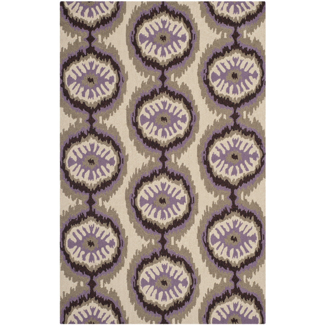 SAFAVIEH Four Seasons FRS486B Beige / Purple Rug Image 7