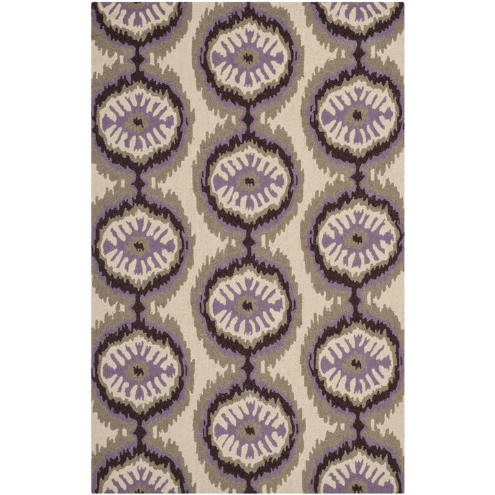 SAFAVIEH Four Seasons FRS486B Beige / Purple Rug Image 7