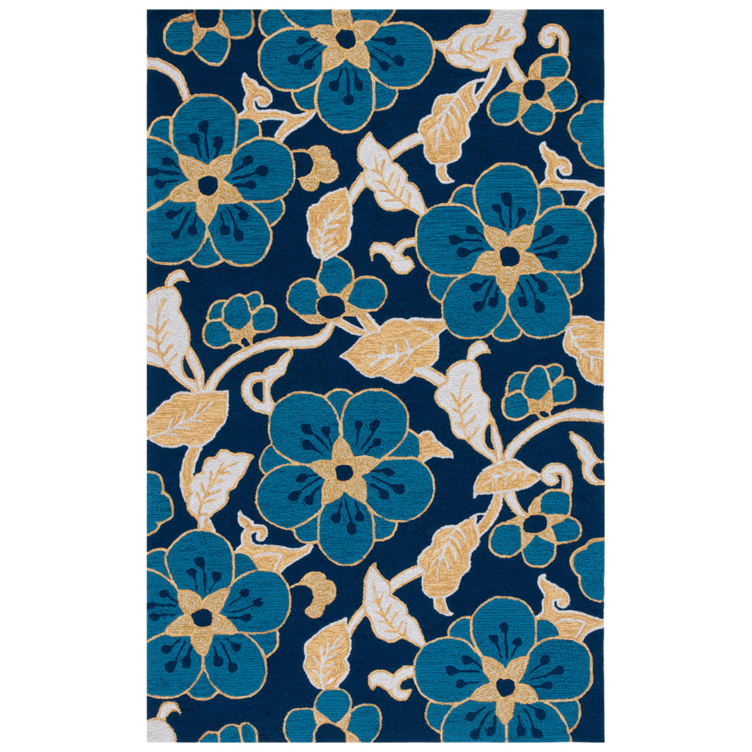 SAFAVIEH Four Seasons FRS492A Navy / Multi Rug Image 1