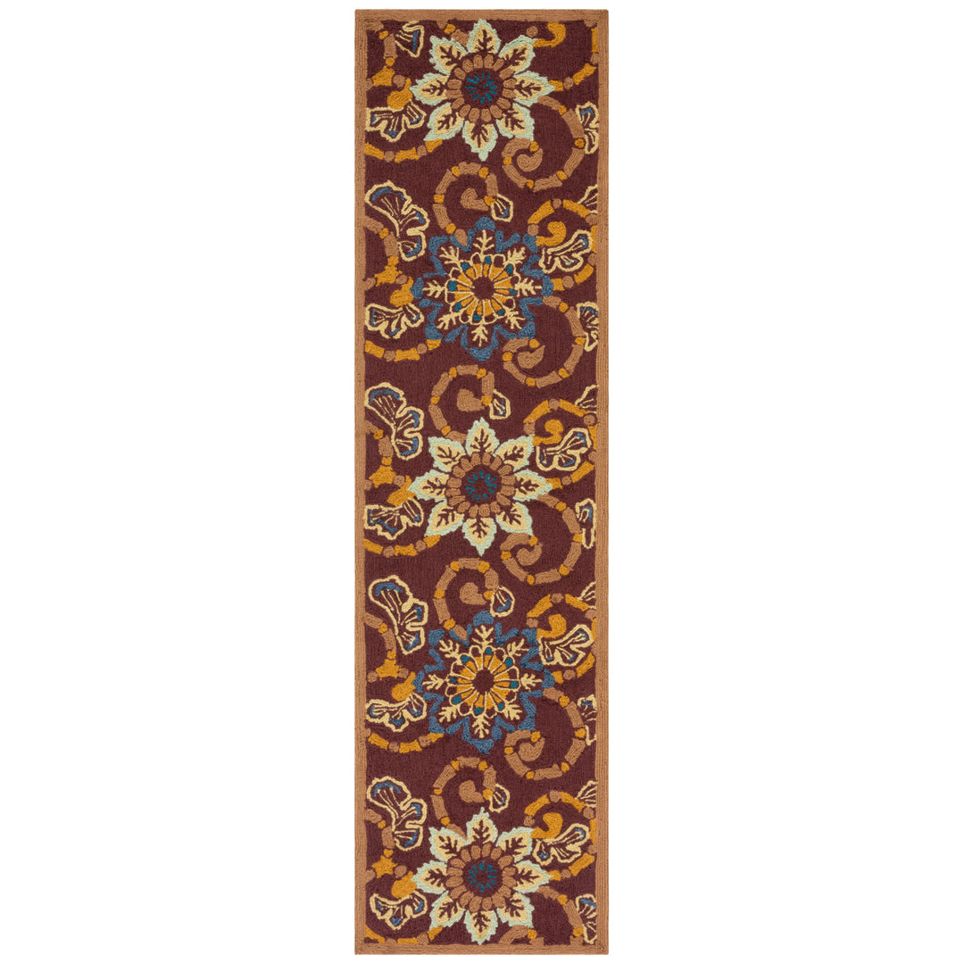 SAFAVIEH Four Seasons FRS513B Burgundy Rug Image 3