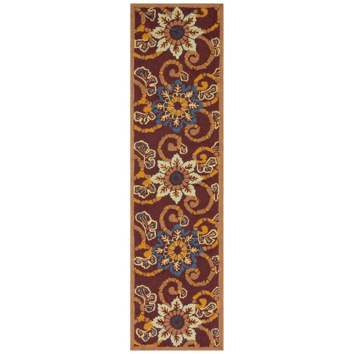 SAFAVIEH Four Seasons FRS513B Burgundy Rug Image 1