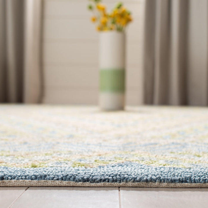 SAFAVIEH Four Seasons FRS490H Blue / Yellow Rug Image 5