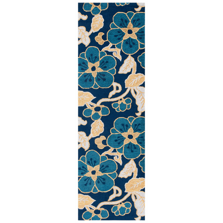 SAFAVIEH Four Seasons FRS492A Navy / Multi Rug Image 4