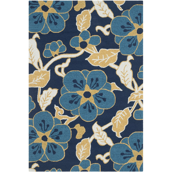 SAFAVIEH Four Seasons FRS492A Navy / Multi Rug Image 8