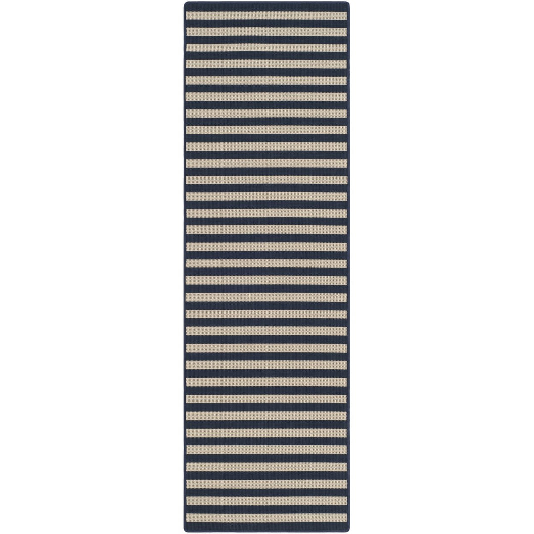 SAFAVIEH Four Seasons FRS650B Ivory / Navy Rug Image 1