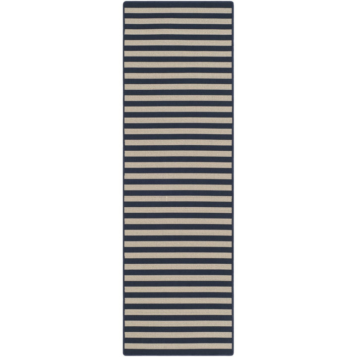 SAFAVIEH Four Seasons FRS650B Ivory / Navy Rug Image 1