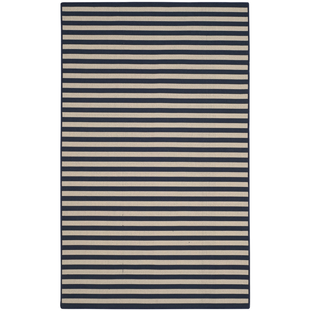 SAFAVIEH Four Seasons FRS650B Ivory / Navy Rug Image 8