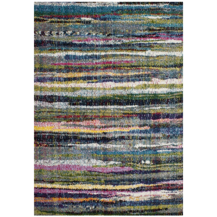 SAFAVIEH Fiesta Shag Collection FSG367M Multi Rug Image 9