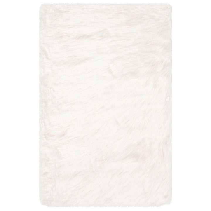 SAFAVIEH Faux Sheep Skin Collection FSS235A Ivory Rug Image 9