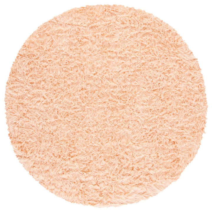 SAFAVIEH Faux Sheep Skin FSS235U Light Pink Rug Image 3