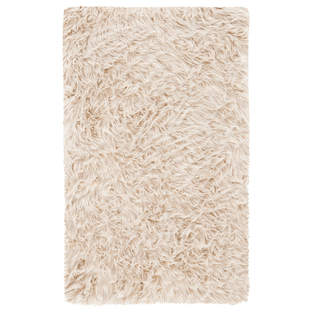 SAFAVIEH Faux Sheep Skin Collection FSS235K Beige Rug Image 7