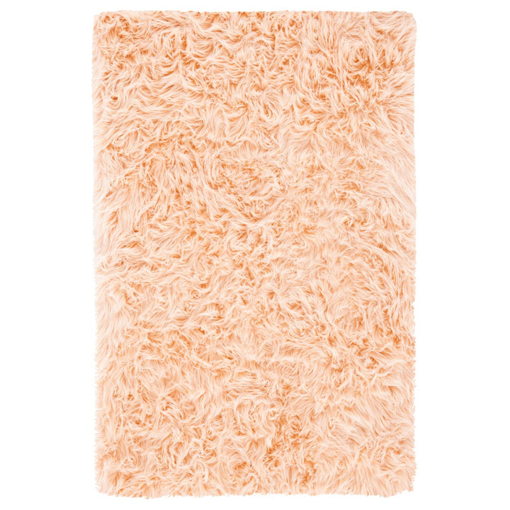 SAFAVIEH Faux Sheep Skin FSS235U Light Pink Rug Image 7