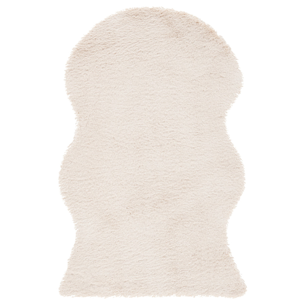 SAFAVIEH Faux Sheep Skin Collection FSS515K Beige Rug Image 2