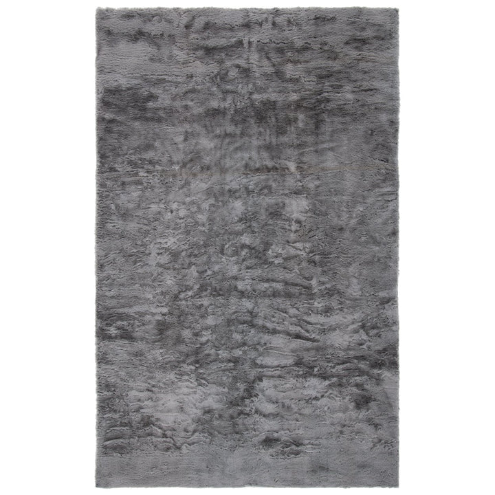 SAFAVIEH Faux Sheep Skin Collection FSS535D Grey Rug Image 1