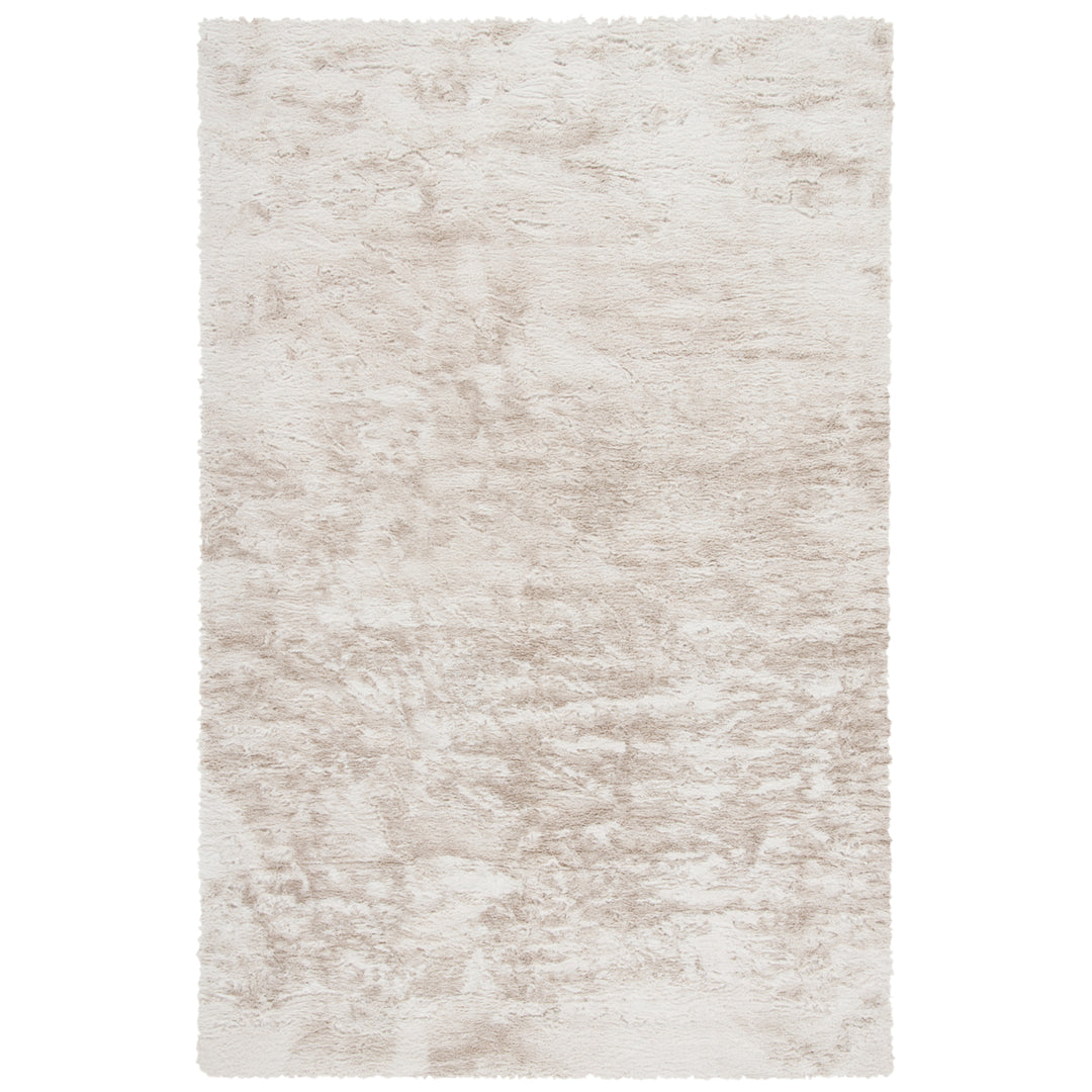 SAFAVIEH Faux Sheep Skin Collection FSS535K Beige Rug Image 1