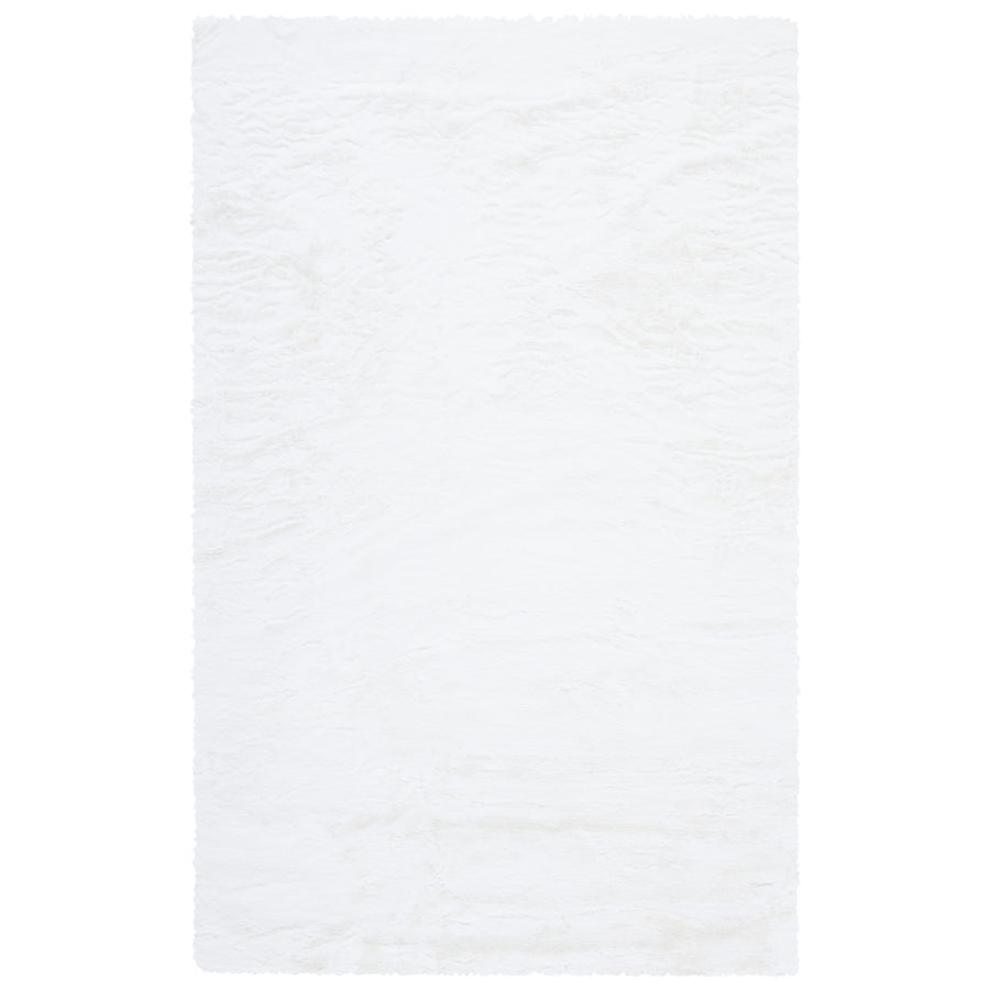 SAFAVIEH Faux Sheep Skin Collection FSS535A Ivory Rug Image 1