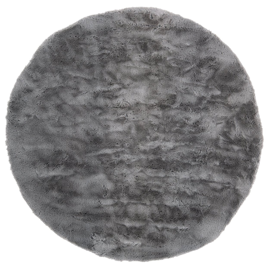 SAFAVIEH Faux Sheep Skin Collection FSS535D Grey Rug Image 3