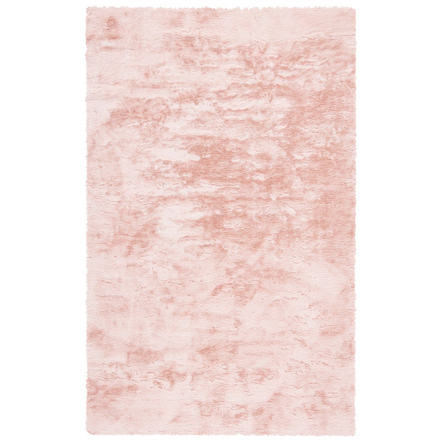 SAFAVIEH Faux Sheep Skin FSS535U Light Pink Rug Image 1